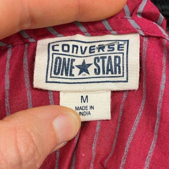 CONVERSE one star cotton sleeveless pink ombre sundress - Picture 4 of 7